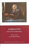 Cover: Anekdoten der Weltliteratur - Manesse