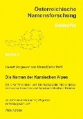 Cover: Die Namen der Karnischen Alpen - Praesens Verlag