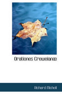 Enlarge image Cover: Orationes Creweian - BiblioLife
