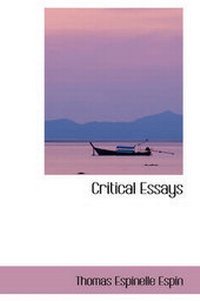 Enlarge image Cover: Critical Essays - BiblioLife