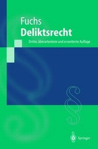 Enlarge image Cover: Deliktsrecht - Springer
