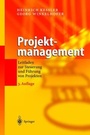 Cover: Projektmanagement - Springer