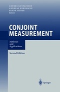 Cover: Conjoint Measurement - Springer