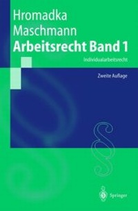 Abbildung von: Arbeitsrecht Band 1 - Springer