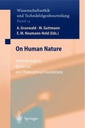 Cover: On Human Nature - Springer