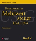 Cover: Kommentar zur Mehrwertsteuer - UStG 1994. Loseblattwerk - LexisNexis Verlag ARD ORAC GmbH