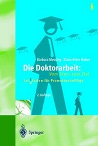 Enlarge image Cover: Die Doktorarbeit: Vom Start zum Ziel - Springer