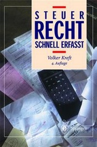 Abbildung von: Steuerrecht - Springer