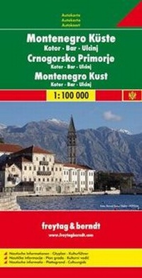 Abbildung von: Montenegro Küste, Kotor - Bar - Ulcinj - Freytag-Berndt und ARTARIA