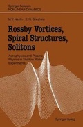 Cover: Rossby Vortices, Spiral Structures, Solitons - Springer