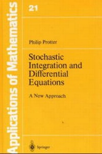 Enlarge image Cover: Stochastic Integration and Differential Equations - Springer