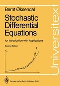 Cover: Stochastic Differential Equations - Springer