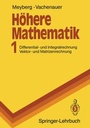 Cover: H&ouml;here Mathematik 1 - Springer