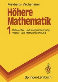 Abbildung von: Höhere Mathematik 1 - Springer