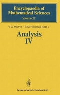 Cover: Analysis IV - Springer
