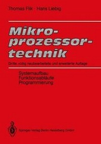 Enlarge image Cover: Mikroprozessortechnik - Springer