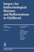 Cover: Surgery for Endocrinological Diseases and Malformations in Childhood - Springer