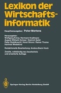 Cover: Lexikon der Wirtschaftsinformatik - Springer