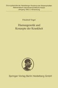 Cover: Humangenetik und Konzepte der Krankheit - Springer