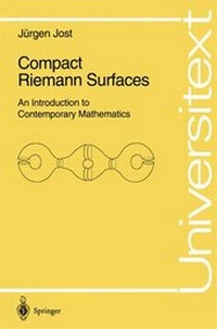 Abbildung von: Compact Riemann Surfaces - Springer