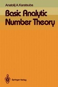 Cover: Basic Analytic Number Theory - Springer