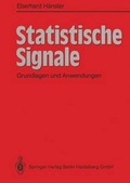 Cover: Statistische Signale - Springer
