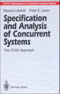 Enlarge image Cover: Specification and Analysis of Concurrent Systems - Springer