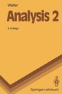 Cover: Analysis 2 - Springer