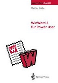 Enlarge image Cover: WinWord 2 für Power User - Springer