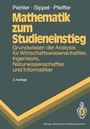 Cover: Mathematik zum Studieneinstieg - Springer