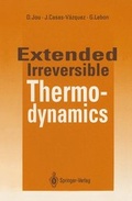 Cover: Extended Irreversible Thermodynamics - Springer
