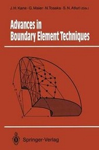Enlarge image Cover: Advances in Boundary Element Techniques - Springer