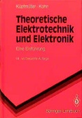 Cover: Theoretische Elektrotechnik und Elektronik - Springer