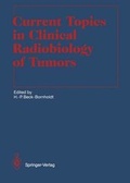 Cover: Current Topics in Clinical Radiobiology of Tumors - Springer