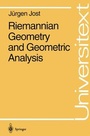 Cover: Riemannian Geometry and Geometric Analysis - Springer
