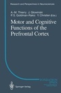 Cover: Motor and Cognitive Functions of the Prefrontal Cortex - Springer