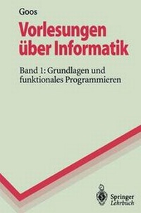 Enlarge image Cover: Vorlesungen über Informatik - Springer