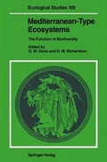 Cover: Mediterranean-Type Ecosystems - Springer