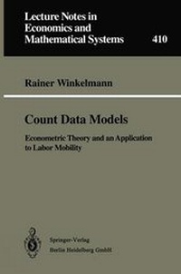 Enlarge image Cover: Count Data Models - Springer