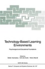 Cover: Technology-Based Learning Environments - Springer