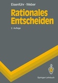 Cover: Rationales Entscheiden - Springer