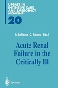 Abbildung von: Acute Renal Failure in the Critically Ill - Springer