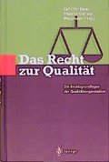 Cover: Das Recht zur Qualit&auml;t - Springer