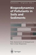 Cover: Biogeodynamics of Pollutants in Soils and Sediments - Springer