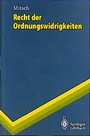 Cover: Recht der Ordnungswidrigkeiten - Springer