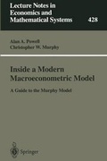 Cover: Inside a Modern Macroeconometric Model - Springer