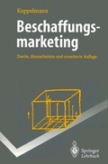 Cover: Beschaffungsmarketing - Springer