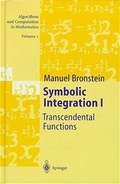 Cover: Symbolic Integration I - Springer