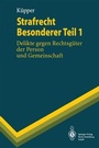 Cover: Strafrecht Besonderer Teil 1 - Springer