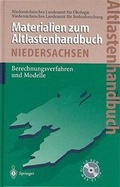 Cover: Altlastenhandbuch des Landes Niedersachsen Materialienband - Springer